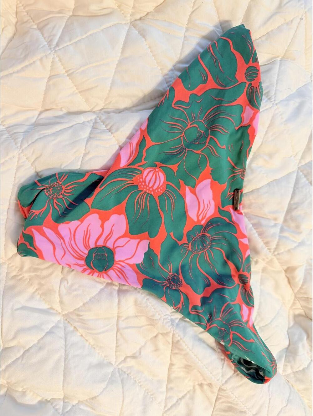Maaji Floral Reversible Bikini Set Size S + Extra Matching Bottom - Picture 5 of 6